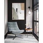 Кресло лаунж Lazy серый