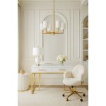 Стол-консоль Армада F-1543, 120х60х78 см, белый, золото Стол-консоль Армада F-1543, 120х60х78 см, белый, золото