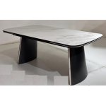 Стол VALDEMAR 180 KL-99 итальянская керамика, стекло/ каркас темно-серый/Kl-99, ®DISAUR