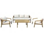 "Детройт" лаунж-зона из искусственного ротанга, цвет бежевый "Детройт" лаунж-зона из искусственного ротанга, цвет бежевый