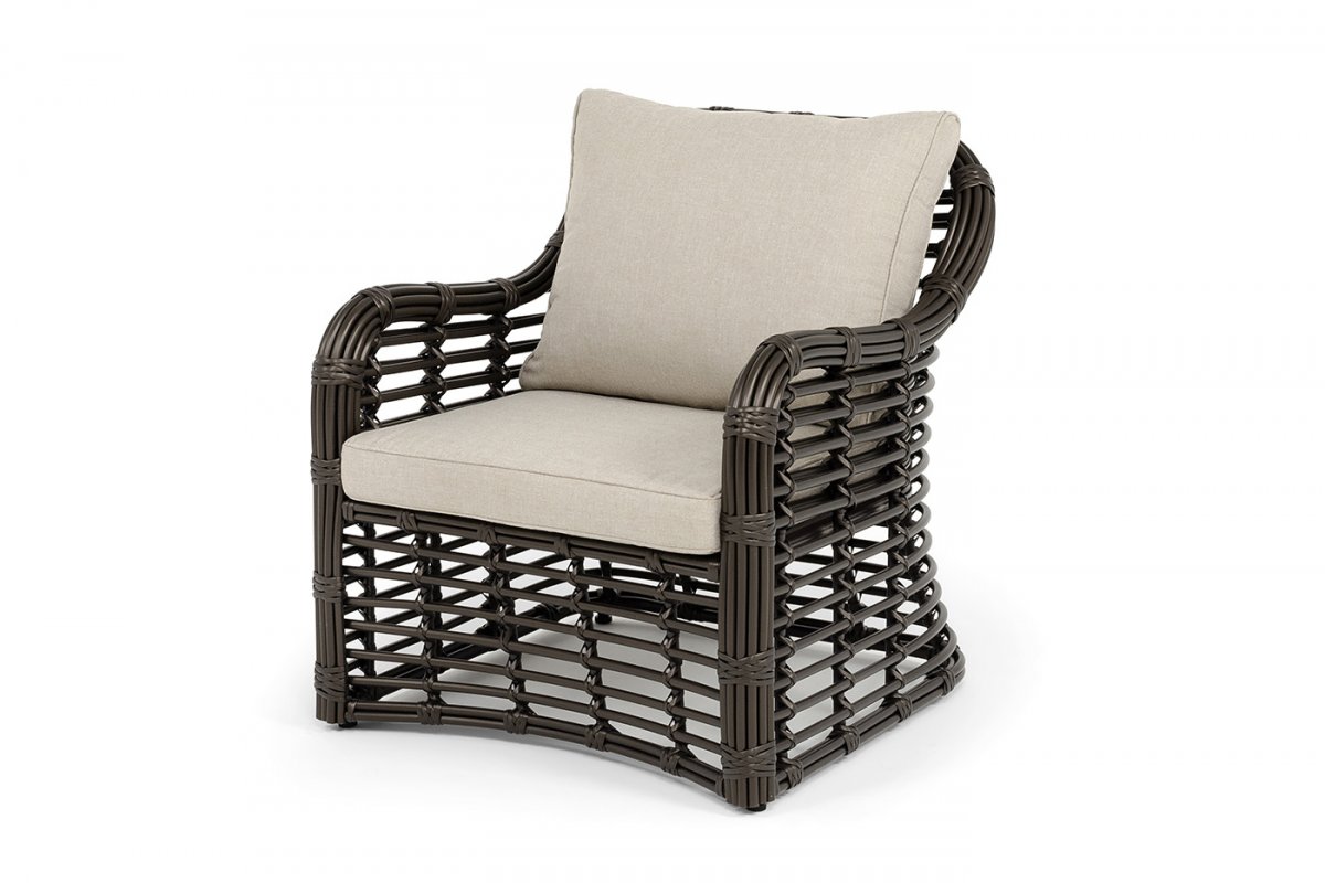 "Ницца" кресло из искусственного ротанга, цвет бронзовый "Ницца" кресло из искусственного ротанга, цвет бронзовый