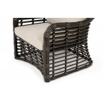 "Ницца" кресло из искусственного ротанга, цвет бронзовый "Ницца" кресло из искусственного ротанга, цвет бронзовый