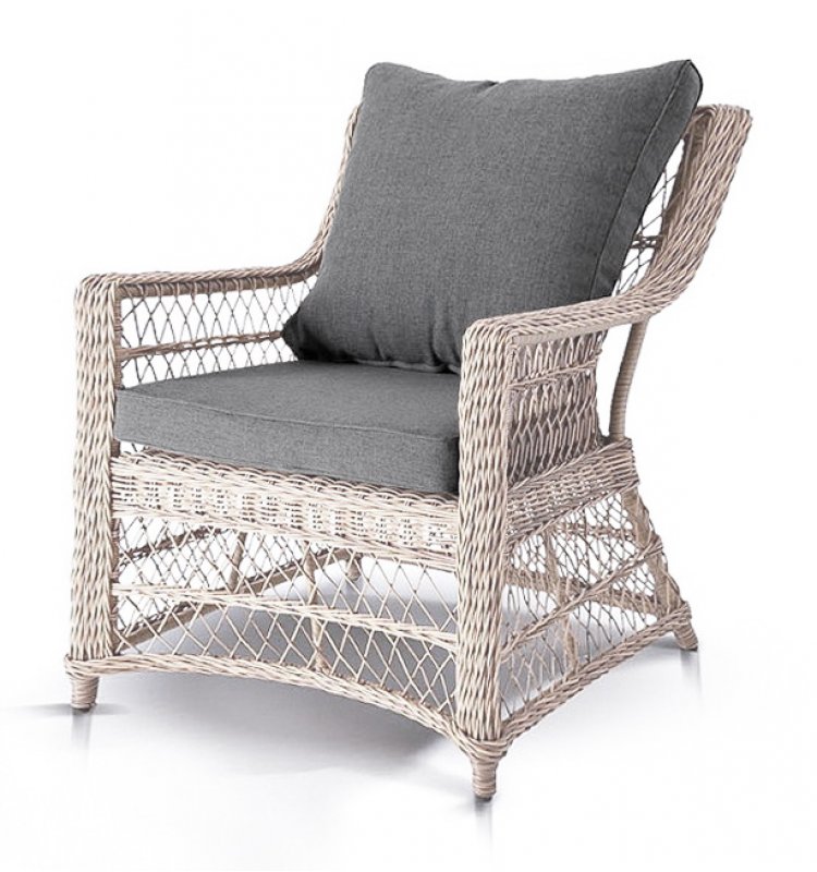 "Гранд Латте" кресло из искусственного ротанга, цвет бежевый "Гранд Латте" кресло из искусственного ротанга, цвет бежевый