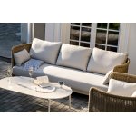 "Аликанте" лаунж-зона из искусственного ротанга, цвет соломенный