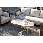 "Аликанте" лаунж-зона из искусственного ротанга, цвет соломенный