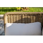 "Аликанте" лаунж-зона из искусственного ротанга, цвет соломенный