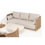 "Аликанте" лаунж-зона из искусственного ротанга, цвет соломенный