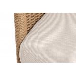 "Аликанте" лаунж-зона из искусственного ротанга, цвет соломенный