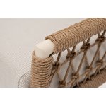 "Венеция" лаунж-зона из искусственного ротанга, цвет соломенный