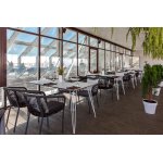 "Руссо" обеденный стол из HPL 150х80см, цвет молочный