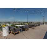 "Руссо" обеденный стол из HPL 150х80см, цвет молочный