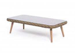 "Прованс" столик журнальный из ротанга, цвет соломенный