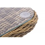 "Прованс" столик журнальный из ротанга, цвет соломенный