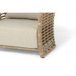 "Валенсия" кресло из искусственного ротанга, цвет соломенный