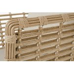 "Валенсия" кресло из искусственного ротанга, цвет соломенный