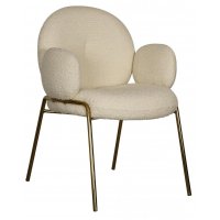 Стул обеденный Клауд TW-1137-А, молочный