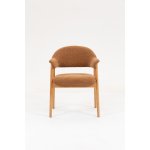 Стул обеденный Tavu с деревянными ножками терракотовый 2 шт.