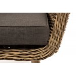 "Прованс" кресло из искусственного ротанга, цвет соломенный