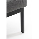 "Париж" модуль диванный алюминиевый центральный, цвет серый