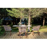 "Каффе Дабл" обеденная группа на 4 персоны, цвет "дуб"