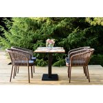 "Каффе Дабл" обеденная группа на 4 персоны, цвет "дуб"