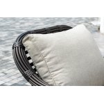 "Ницца" лаунж-зона из искусственного ротанга, цвет бронзовый "Ницца" лаунж-зона из искусственного ротанга, цвет бронзовый