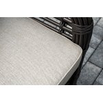 "Ницца" лаунж-зона из искусственного ротанга, цвет бронзовый "Ницца" лаунж-зона из искусственного ротанга, цвет бронзовый