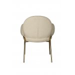 Стул обеденный Клауд TW-1137-А, молочный