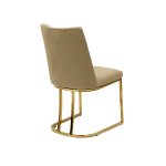 Стул обеденный Пресли DX-2055-1, 42х44х92, бежевый, золото