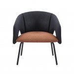 Кресло лаунж Afrida рогожка тёмно-синий терракот Кресло лаунж Afrida рогожка тёмно-синий терракот