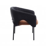 Кресло лаунж Afrida рогожка тёмно-синий терракот Кресло лаунж Afrida рогожка тёмно-синий терракот