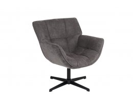 Кресло Konfele темно-серый шенилл