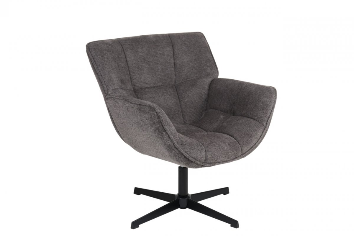Кресло Konfele темно-серый шенилл Кресло Konfele темно-серый шенилл