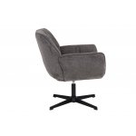Кресло Konfele темно-серый шенилл Кресло Konfele темно-серый шенилл