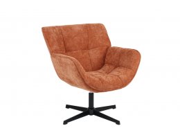 Кресло Konfele терракотовый шенилл