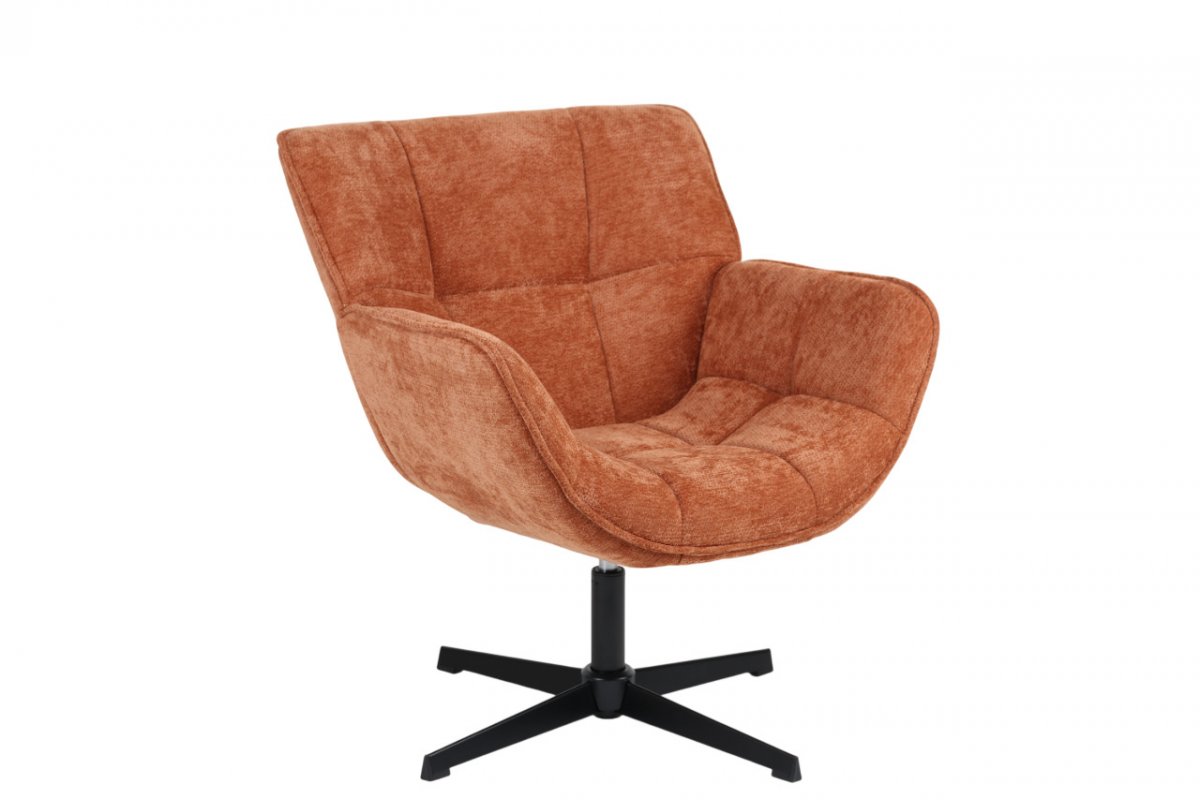 Кресло Konfele терракотовый шенилл Кресло Konfele терракотовый шенилл