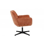 Кресло Konfele терракотовый шенилл Кресло Konfele терракотовый шенилл