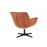 Кресло Konfele терракотовый шенилл Кресло Konfele терракотовый шенилл