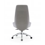 Кресло руководителя TopChairs Bow в ткани серый