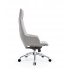 Кресло руководителя TopChairs Bow в ткани серый