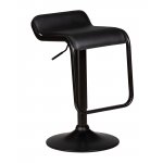 Набор 2 шт Стул барный DOBRIN CRACK BLACK, черный