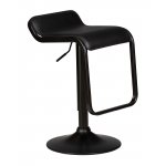 Набор 2 шт Стул барный DOBRIN CRACK BLACK, черный