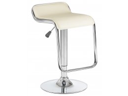 Стул барный DOBRIN CRACK, кремовый