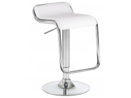 Стул барный DOBRIN CRACK, белый