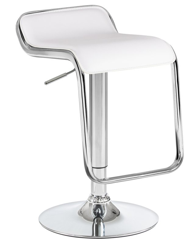 Стул барный DOBRIN CRACK, белый