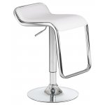 Стул барный DOBRIN CRACK, белый