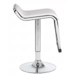 Стул барный DOBRIN CRACK, белый