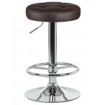 Набор 2 шт Табурет барный DOBRIN BRUNO, коричневый