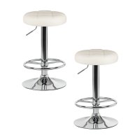Набор 2 шт Табурет барный DOBRIN BRUNO, кремовый