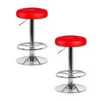 Набор 2 шт Табурет барный DOBRIN BRUNO, красный